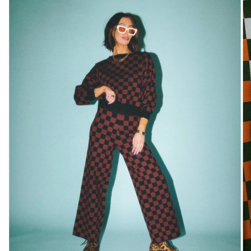 Dressed in LALA checkered top